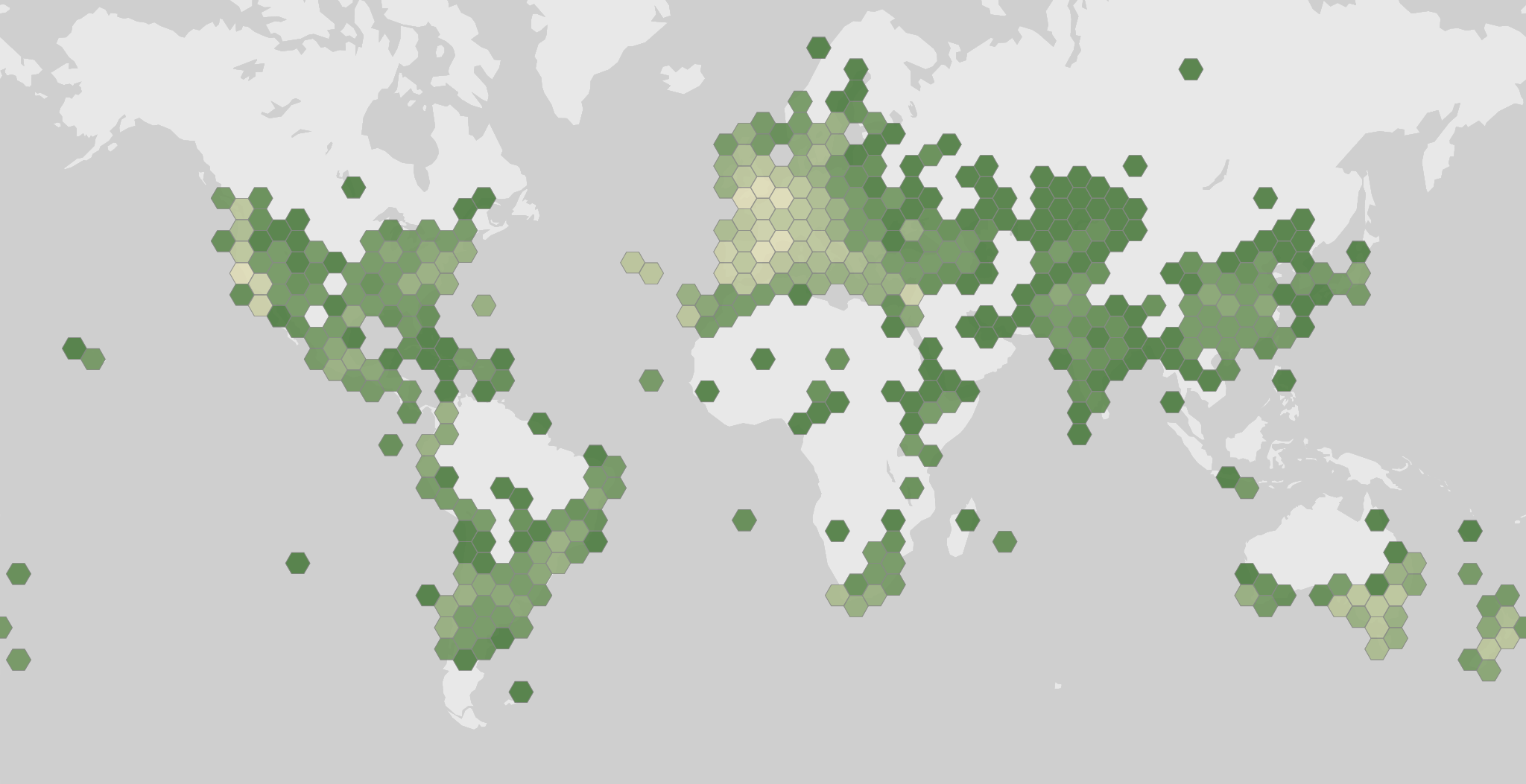 Mappa delle segnalazioni registrate di Foeniculum vulgare