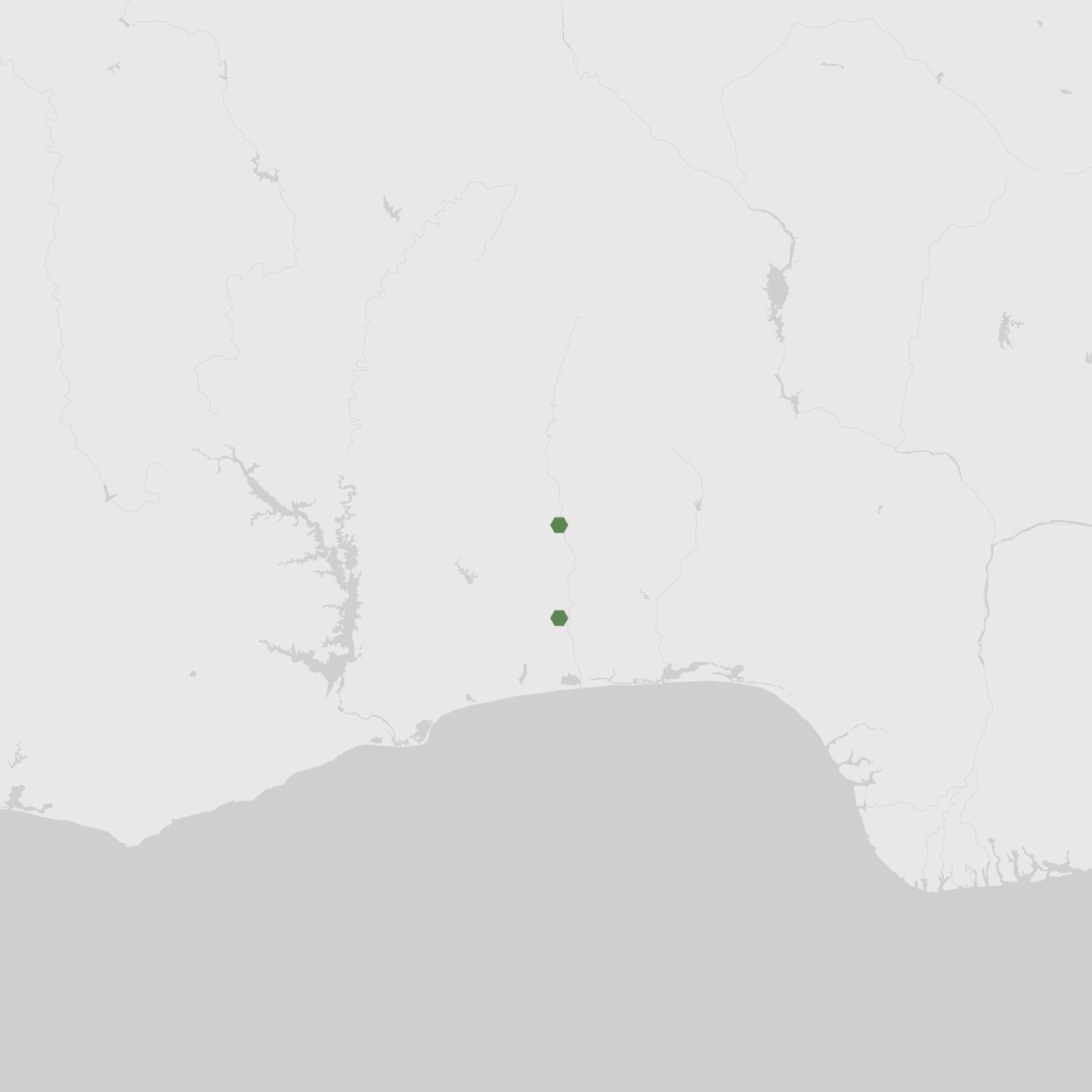 Carte des observations enregistrées de Hexarthra polychaeta