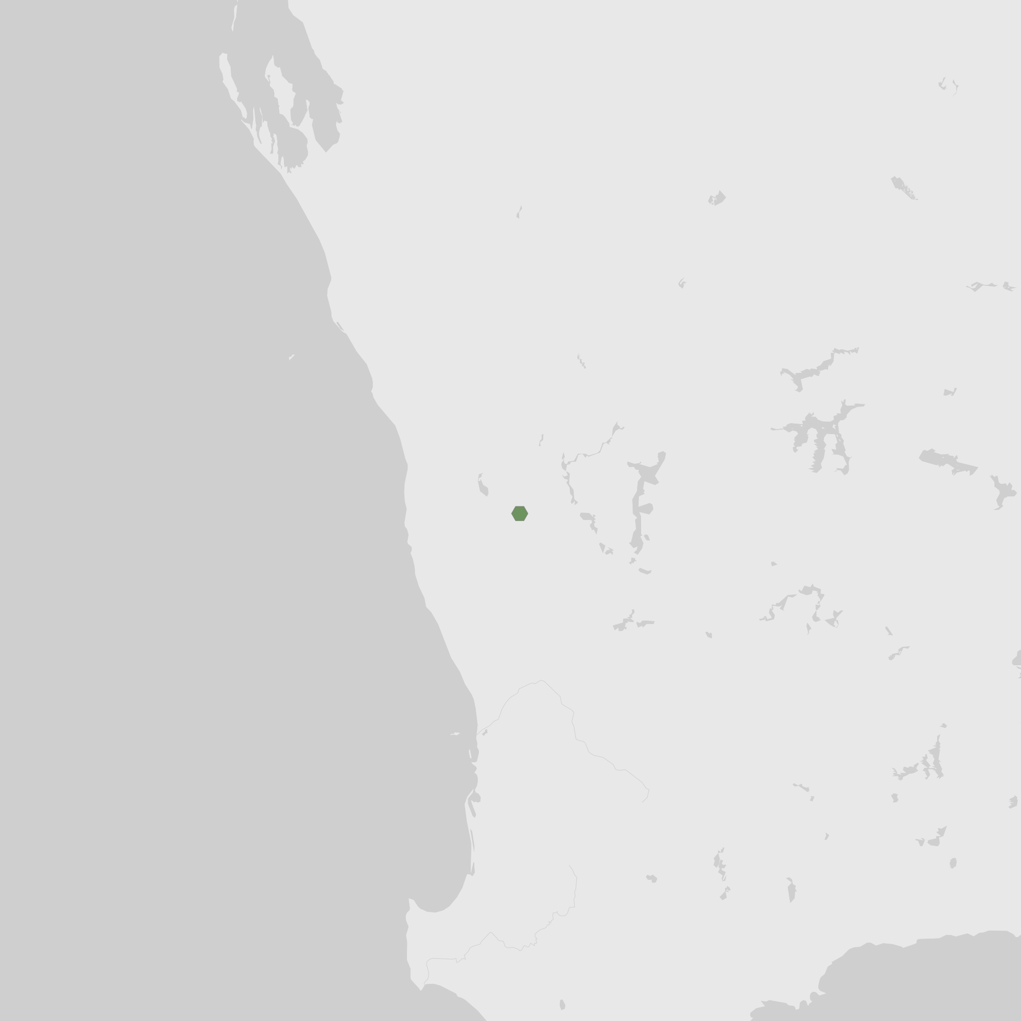 Mappa delle segnalazioni registrate di Hexarthra propinqua