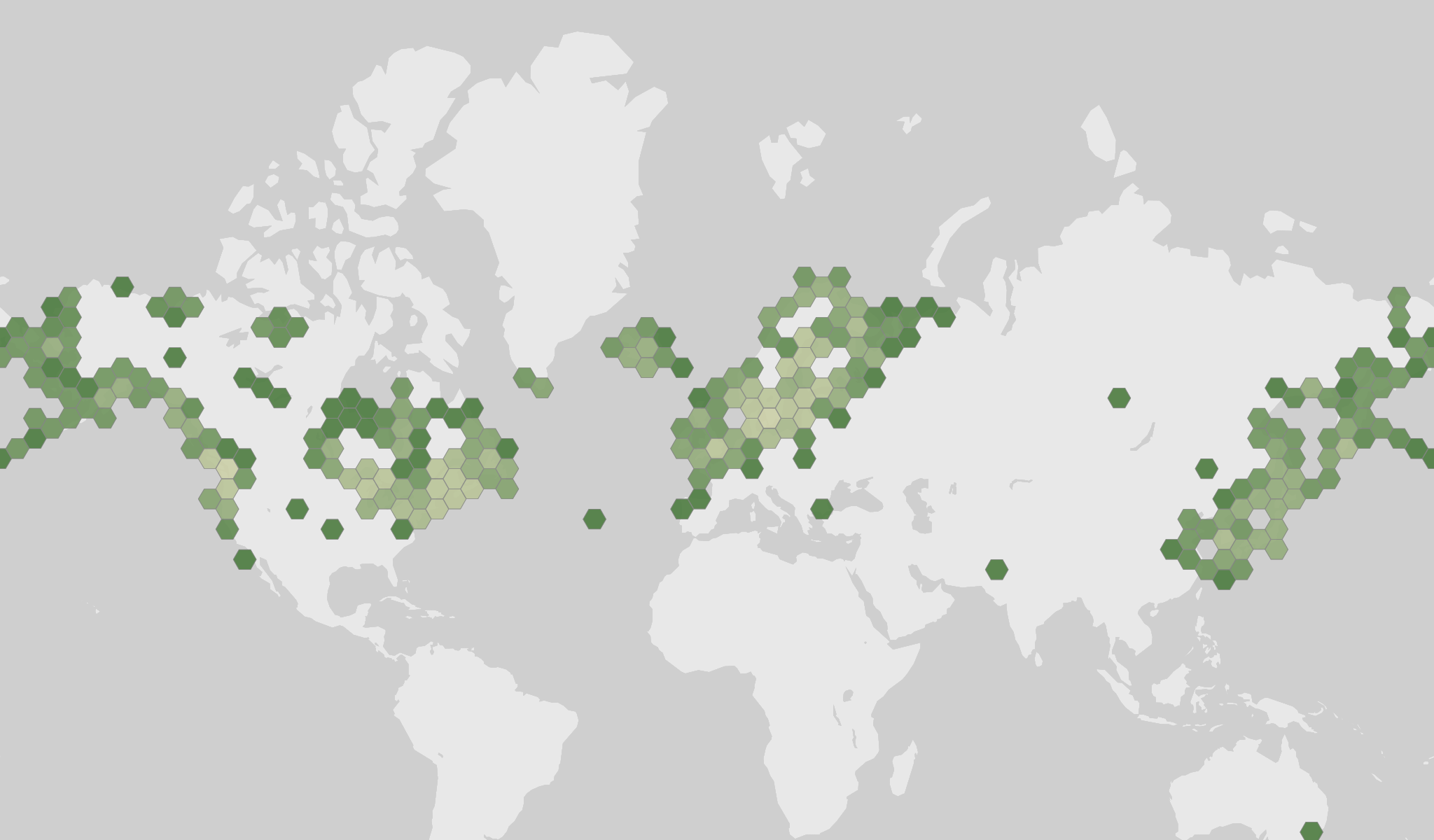 Carte des observations enregistrées de Lathyrus japonicus
