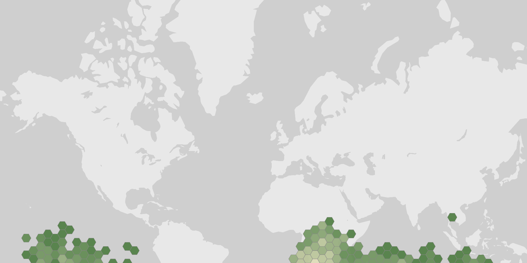 World map showing recorded occurrences of Pyrola chlorantha.
